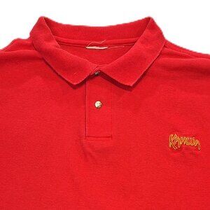 Kahlua Coffee Liquor Polo Collared Short Sleeve Shirt  Men S Vintage